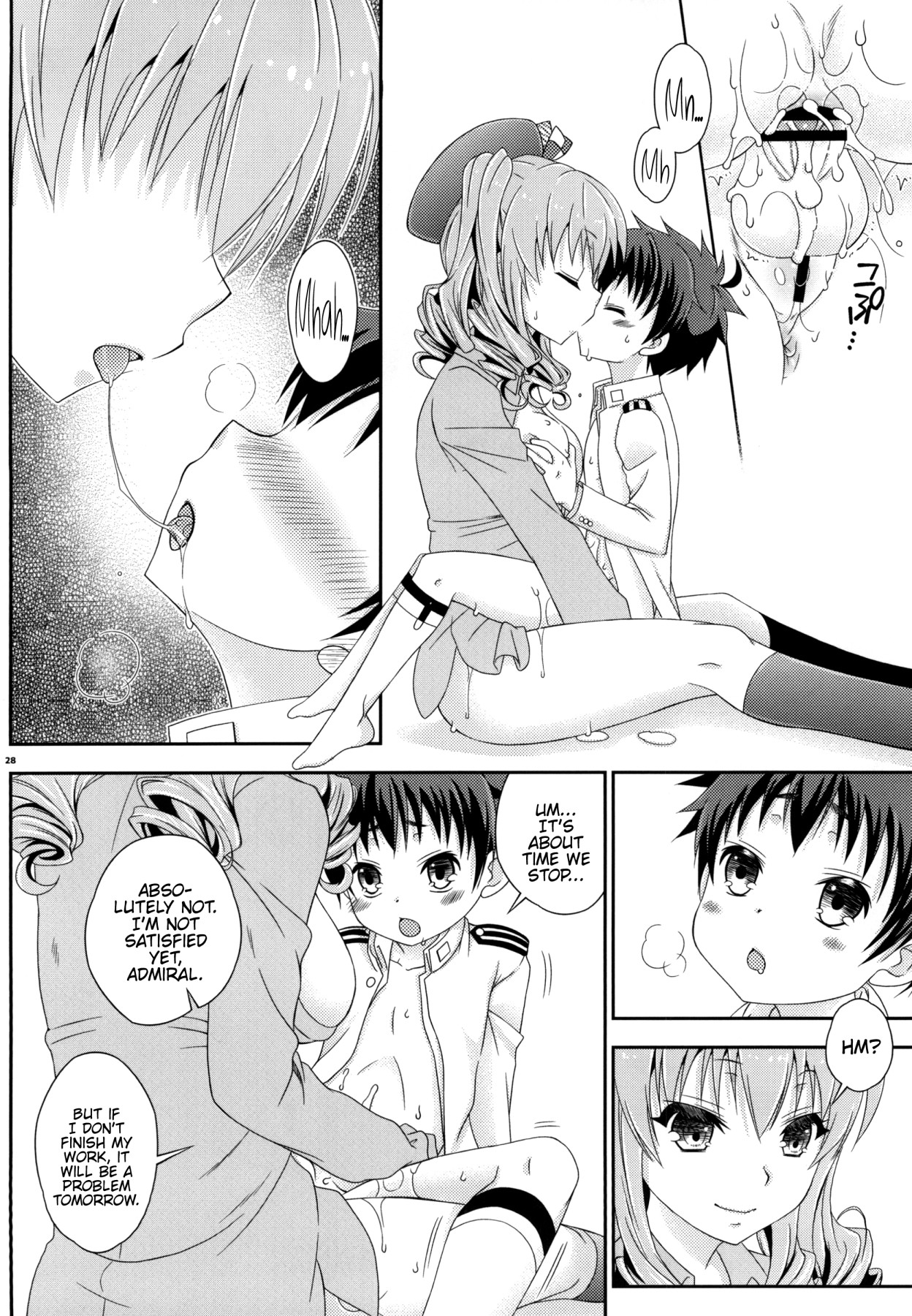 Hentai Manga Comic-Futanari Kashima-san And The Shota Admiral-Read-27